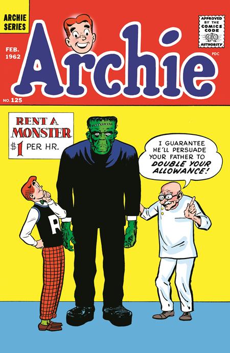 ARCHIE #125 FACSIMILE EDTION CVR A HARRY LUCEY