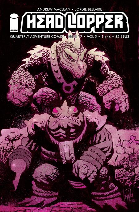 HEAD LOPPER #1 (2026) CVR B JAMES HARREN VAR (MR)
