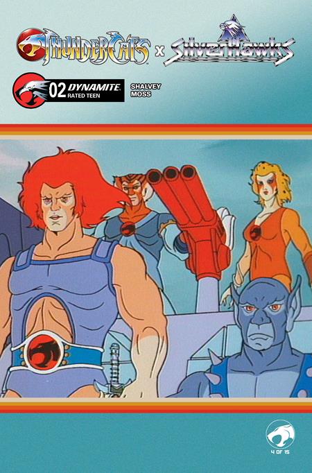 THUNDERCATS X SILVERHAWKS #2 CVR E ANIMATION ART VAR