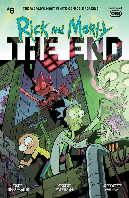 RICK AND MORTY THE END #6 (OF 6) CVR B TROY LITTLE VAR