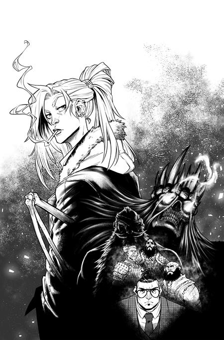 VALHALLAW #2 (OF 5) CVR C INC 1:20 PEDRO RM ANDREO B&W VAR (MR)