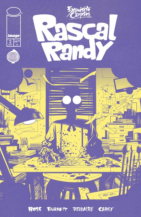EXQUISITE CORPSES RASCAL RANDY #2 (OF 5) CVR C MICHAEL WALSH POLYBAGGED WITH COLLECTIBLE CARD VAR (MR)