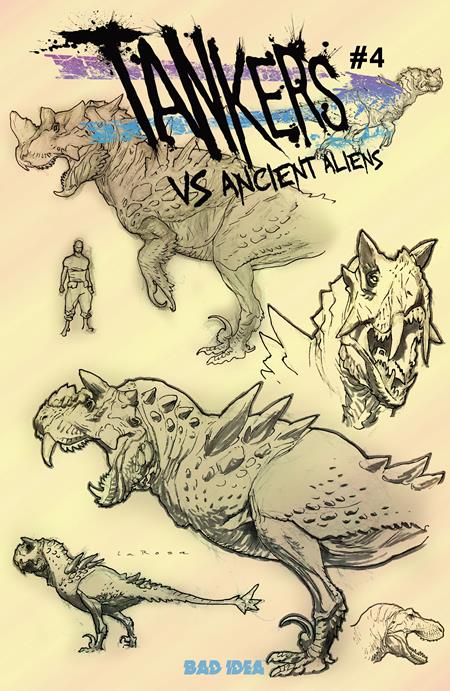 TANKERS VS ANCIENT ALIENS #4 (OF 4) CVR D INC 1:20 LEWIS LAROSA DESIGN VAR