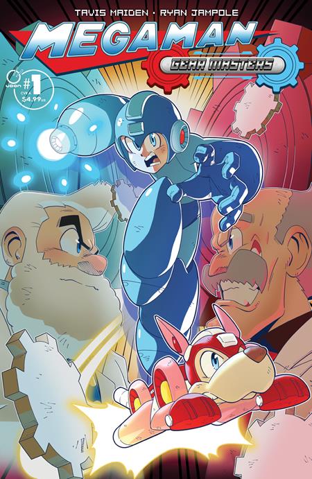 MEGA MAN GEAR MASTERS #1 (OF 5) CVR A RYAN JAMPOLE