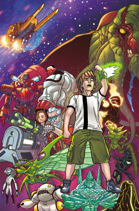 BEN 10 #6 CVR S INC 1:7 CORMAC HUGHES VIRGIN VAR