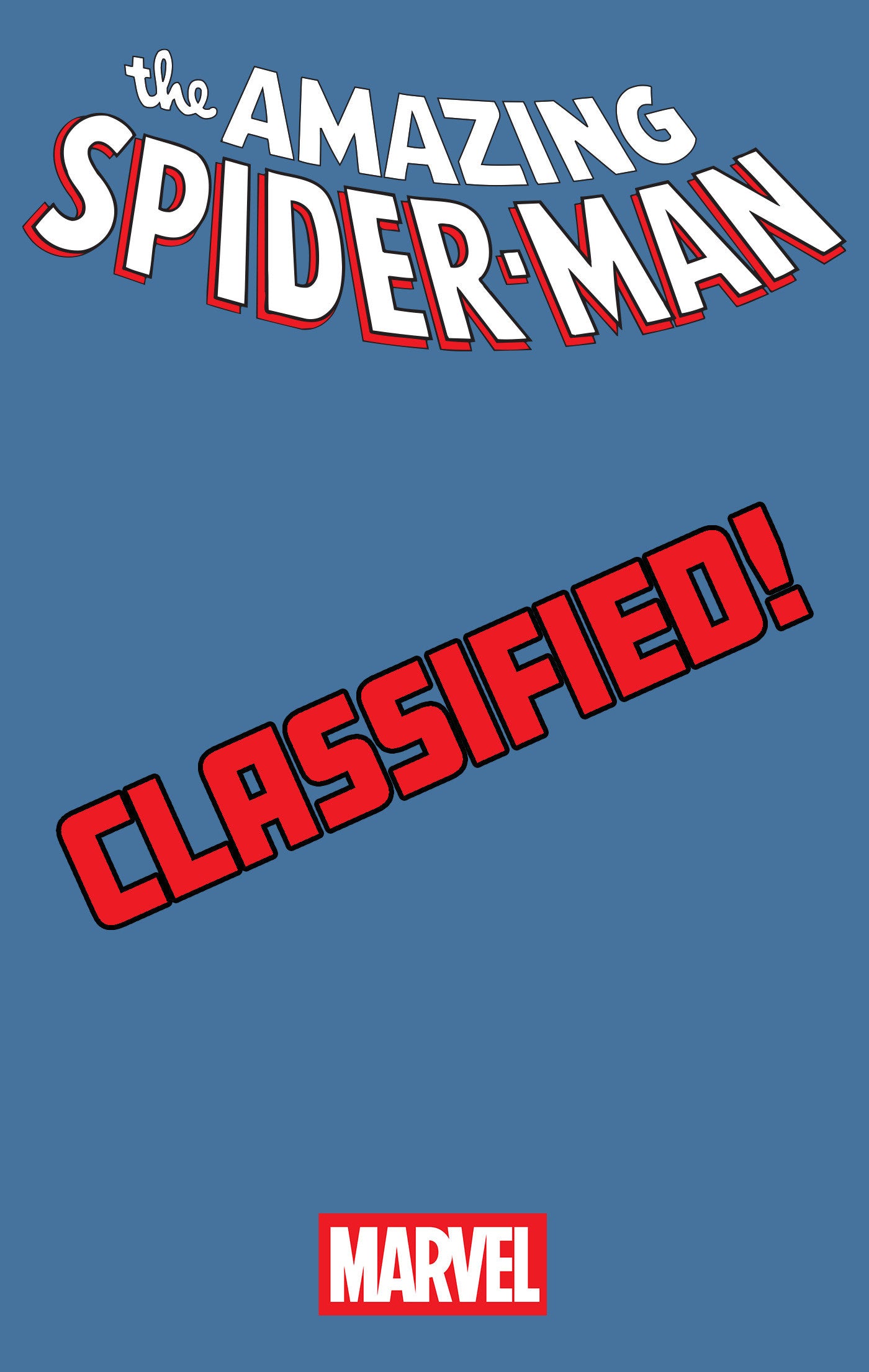 AMAZING SPIDER-MAN #35 TBD ARTIST CLASSIFIED FORESHADOW VARIANT