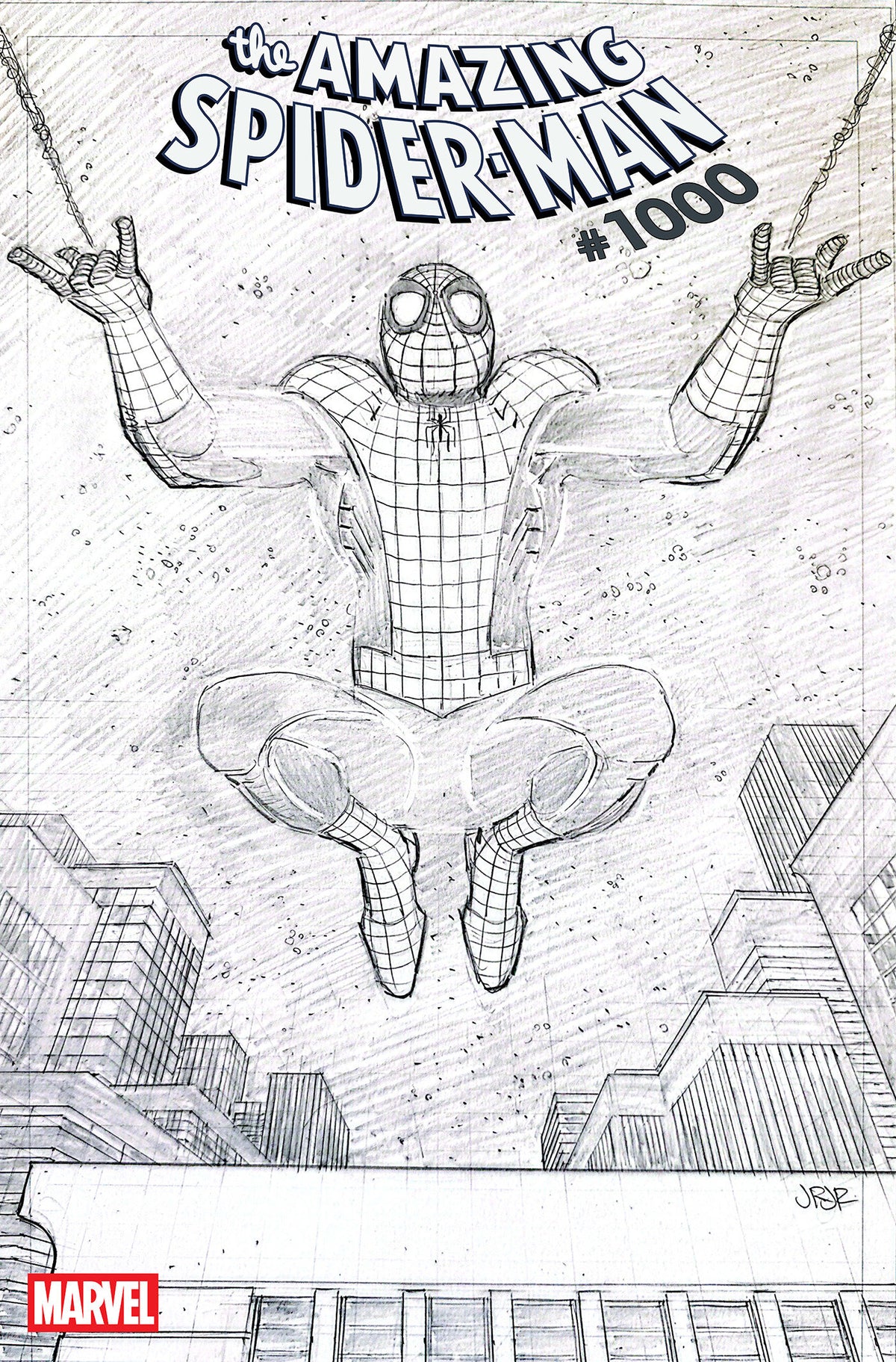 AMAZING SPIDER-MAN #1000 JOHN ROMITA JR. 2ND PRINTING VARIANT