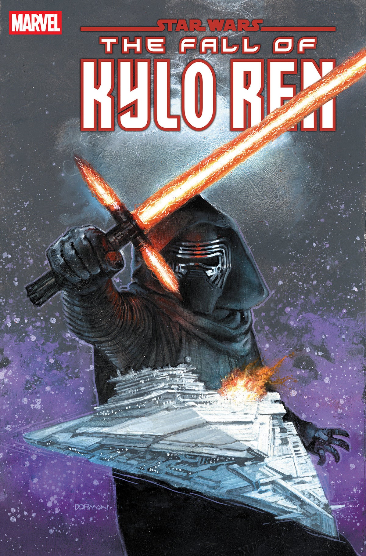 STAR WARS: THE FALL OF KYLO REN #3 DAVE DORMAN VARIANT (1:25)