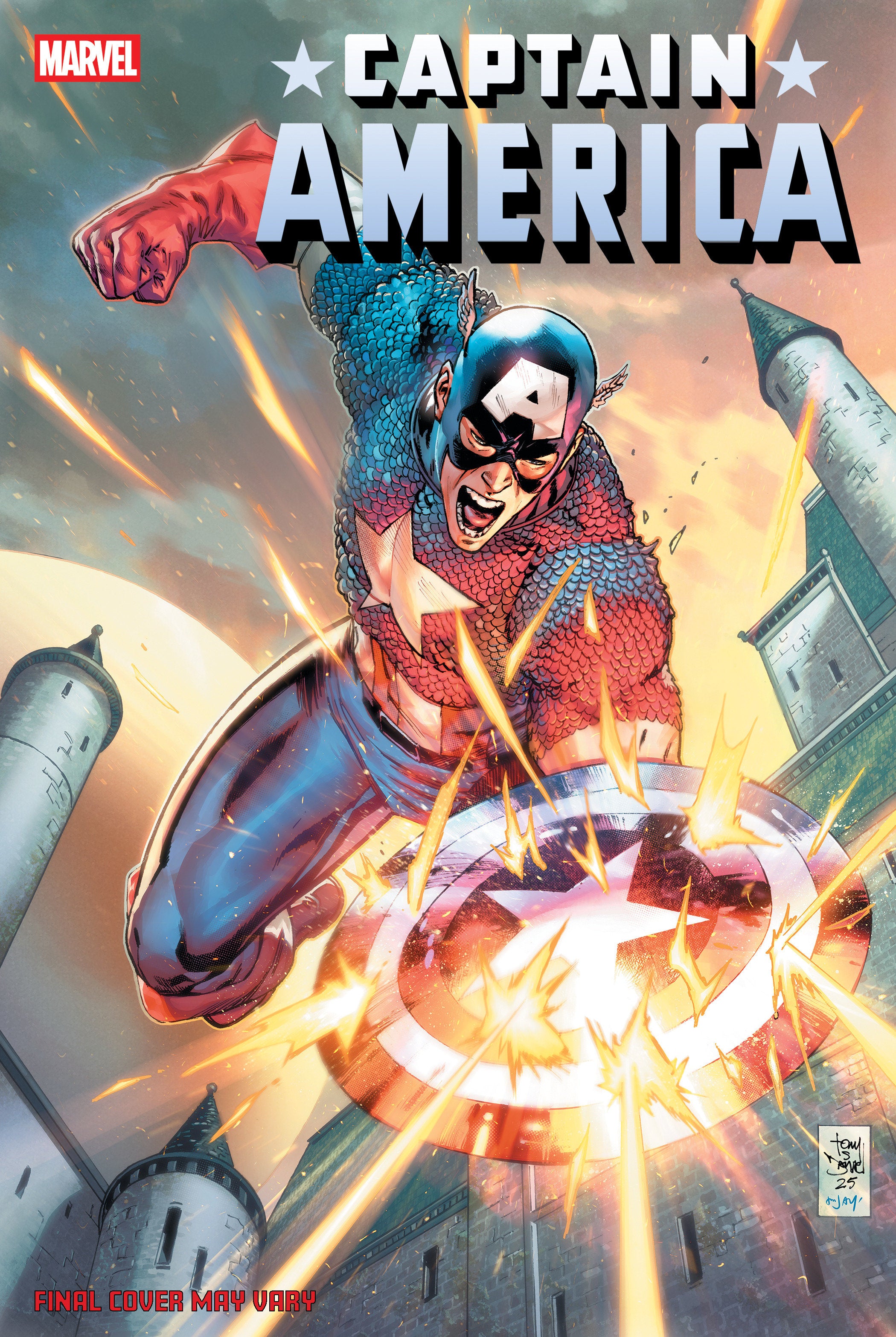 CAPTAIN AMERICA #9 TONY DANIEL VARIANT