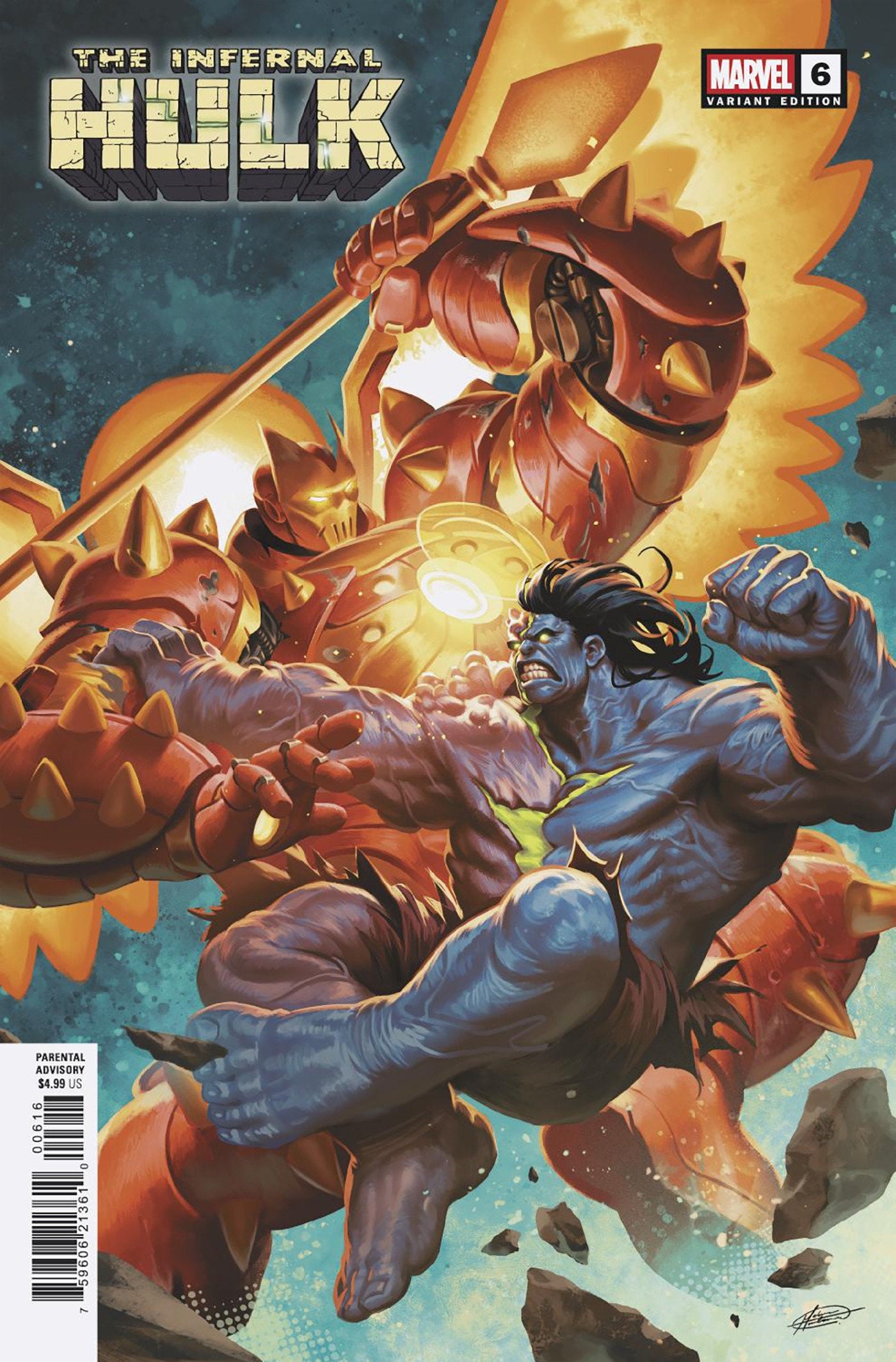 INFERNAL HULK #6 MATEUS MANHANINI VARIANT