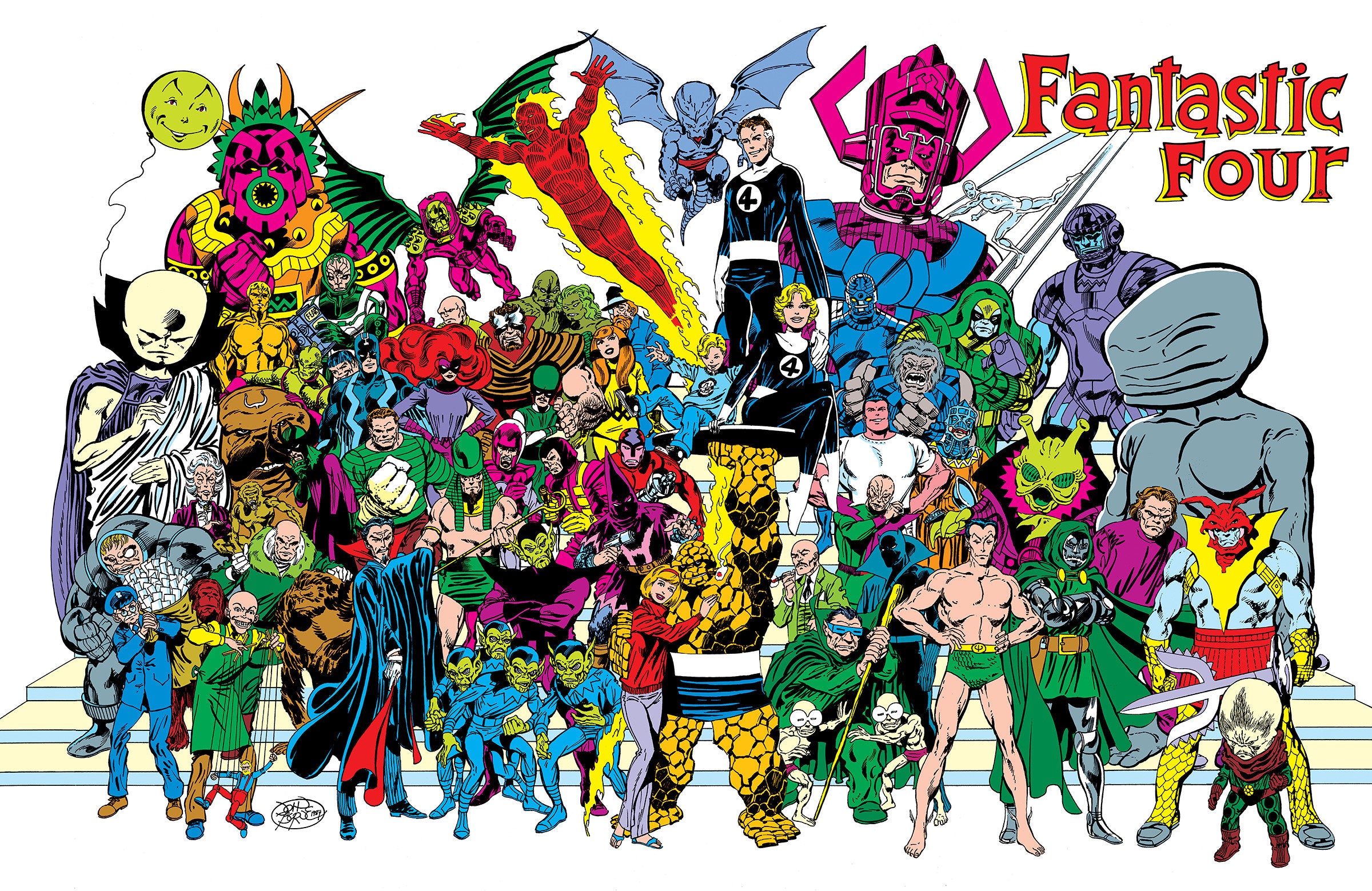 FANTASTIC FOUR: 65 YEARS OF THE WORLD'S GREATEST COMIC COVERS! #1 JOHN BYRNE VARIANT