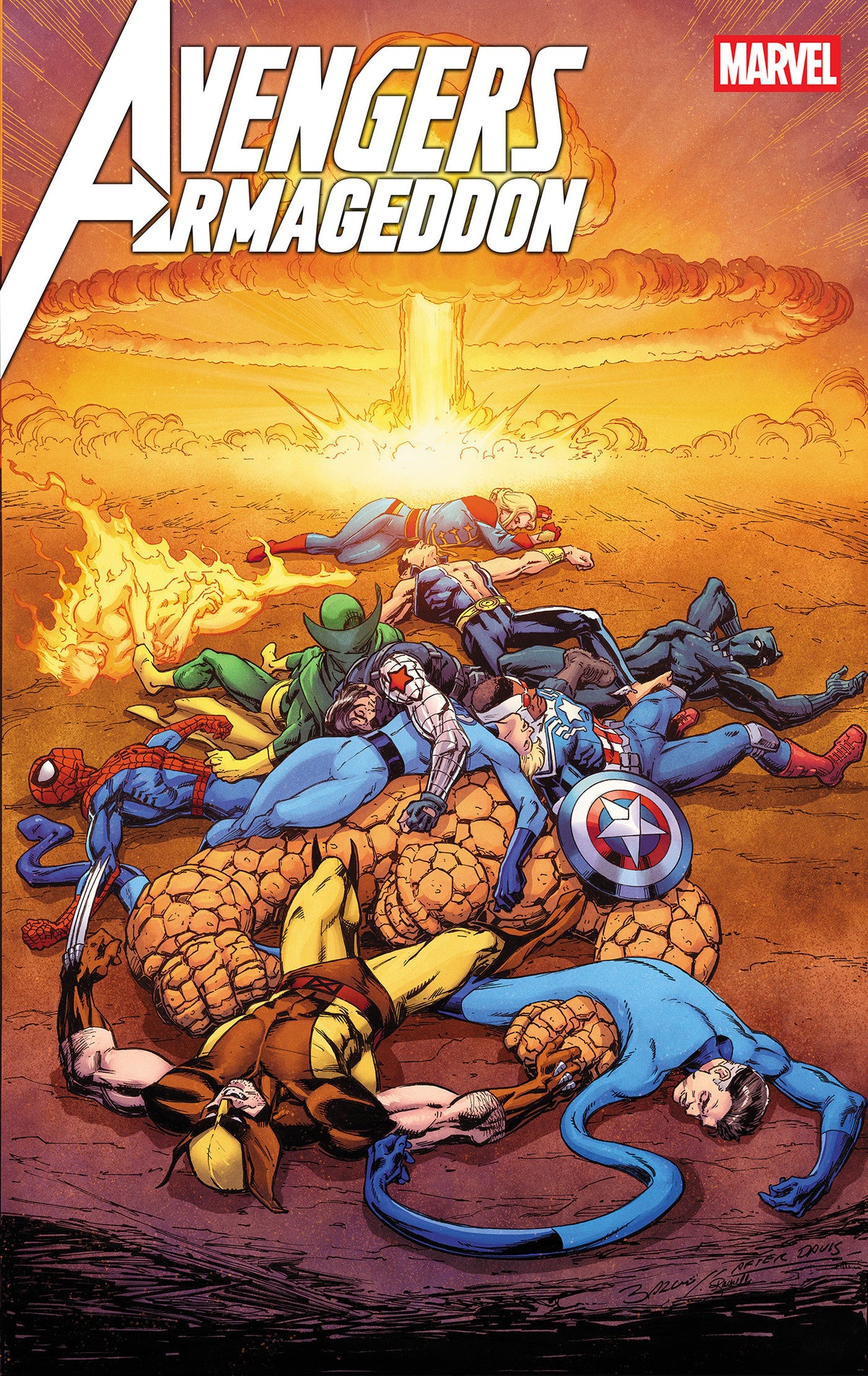 AVENGERS: ARMAGEDDON #5 MARK BAGLEY VARIANT (1:25)