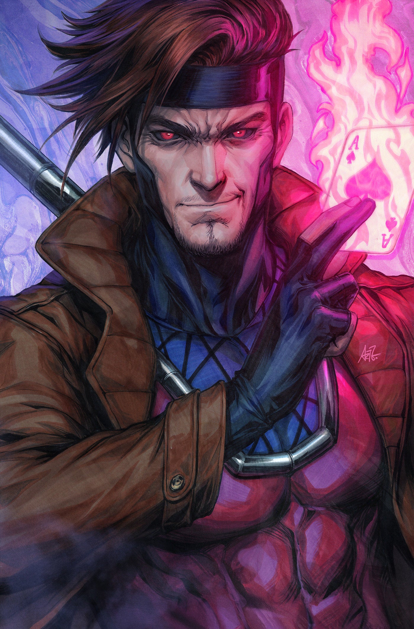 GAMBIT: WANTED #1 ARTGERM VIRGIN VARIANT 1:100