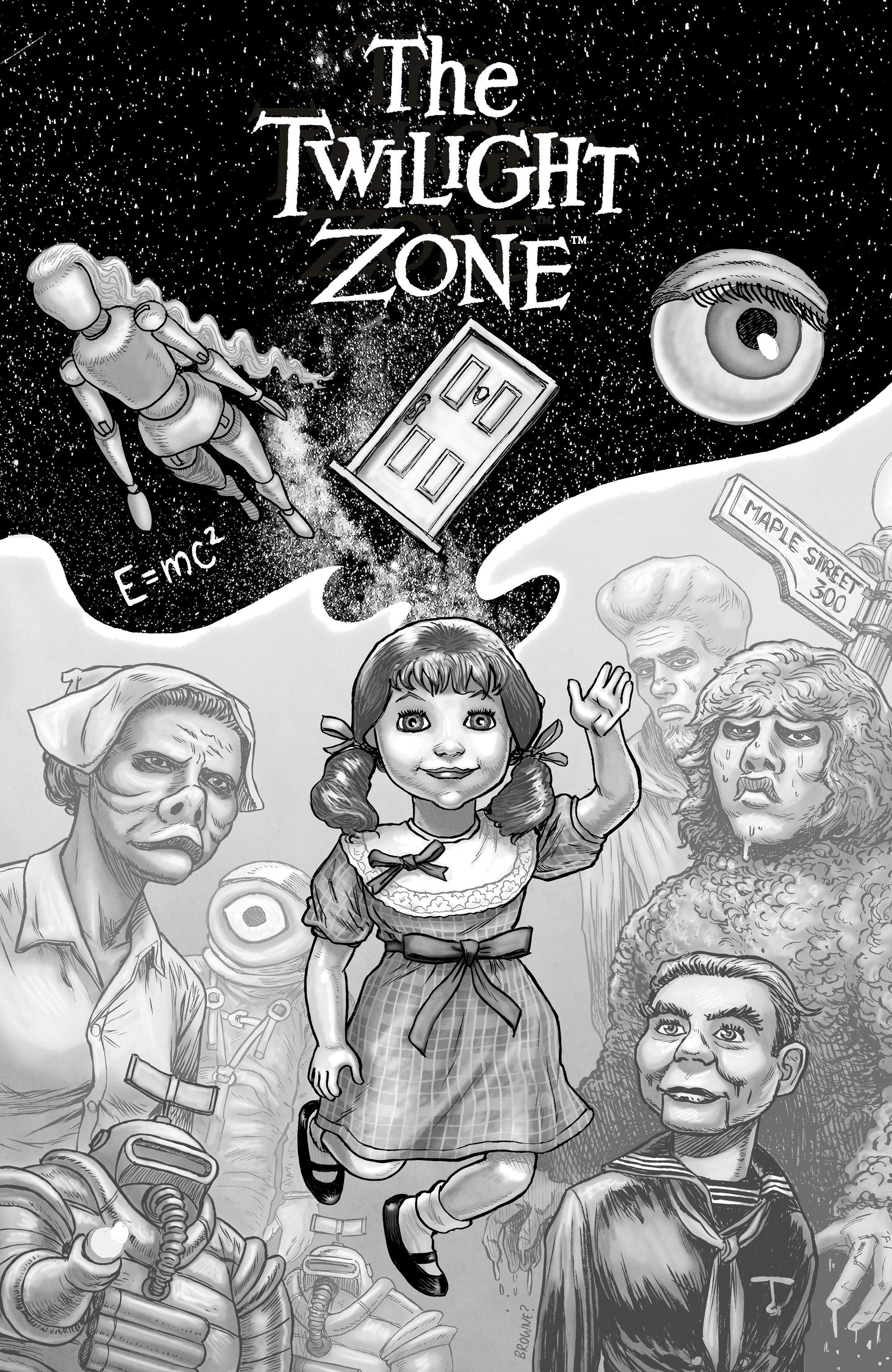 The Twilight Zone #10 Variant RI ( 1:10) (Browne)