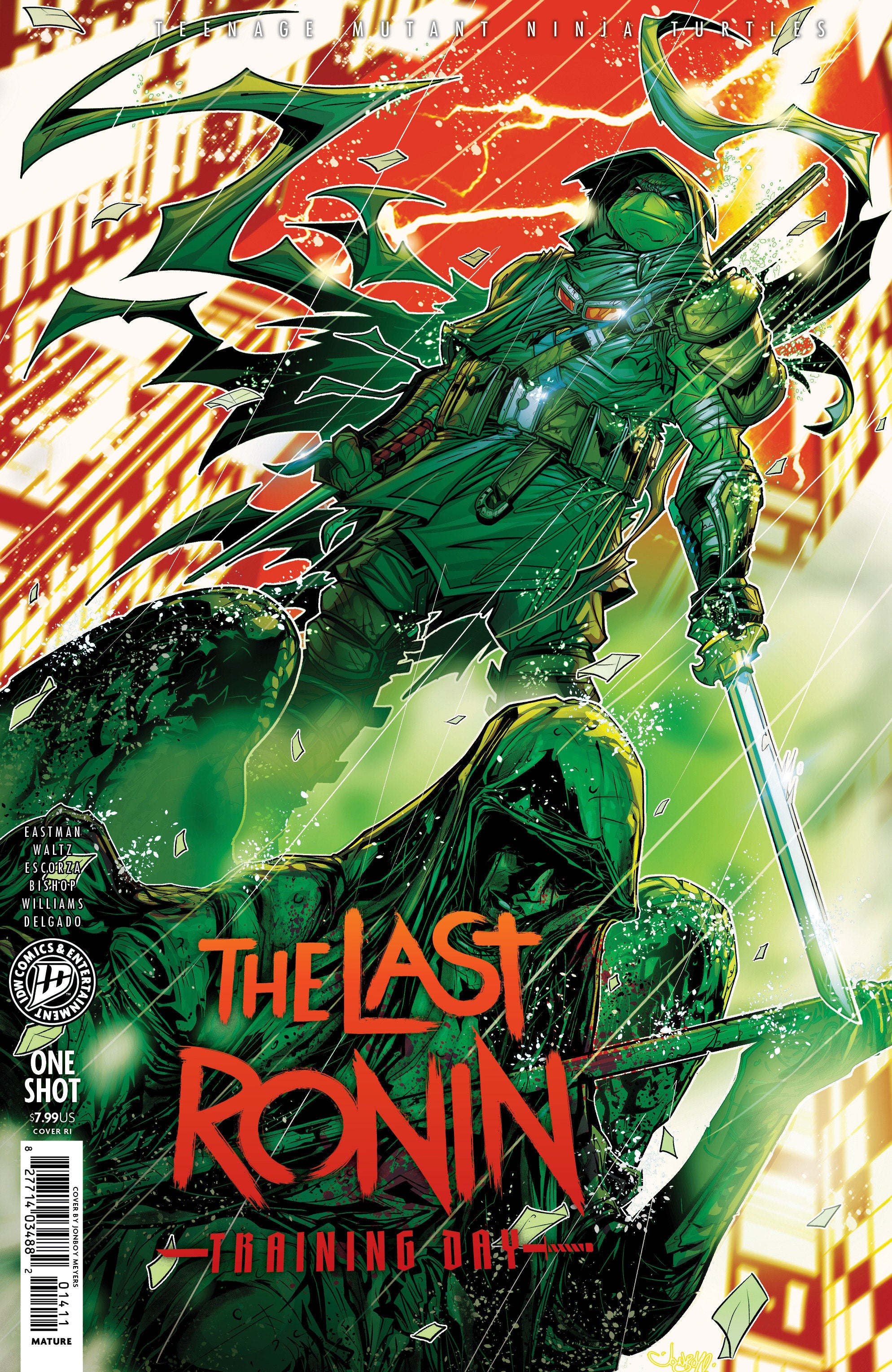 Teenage Mutant Ninja Turtles: The Last Ronin--Training Day Variant RI (1:25) (Meyers)
