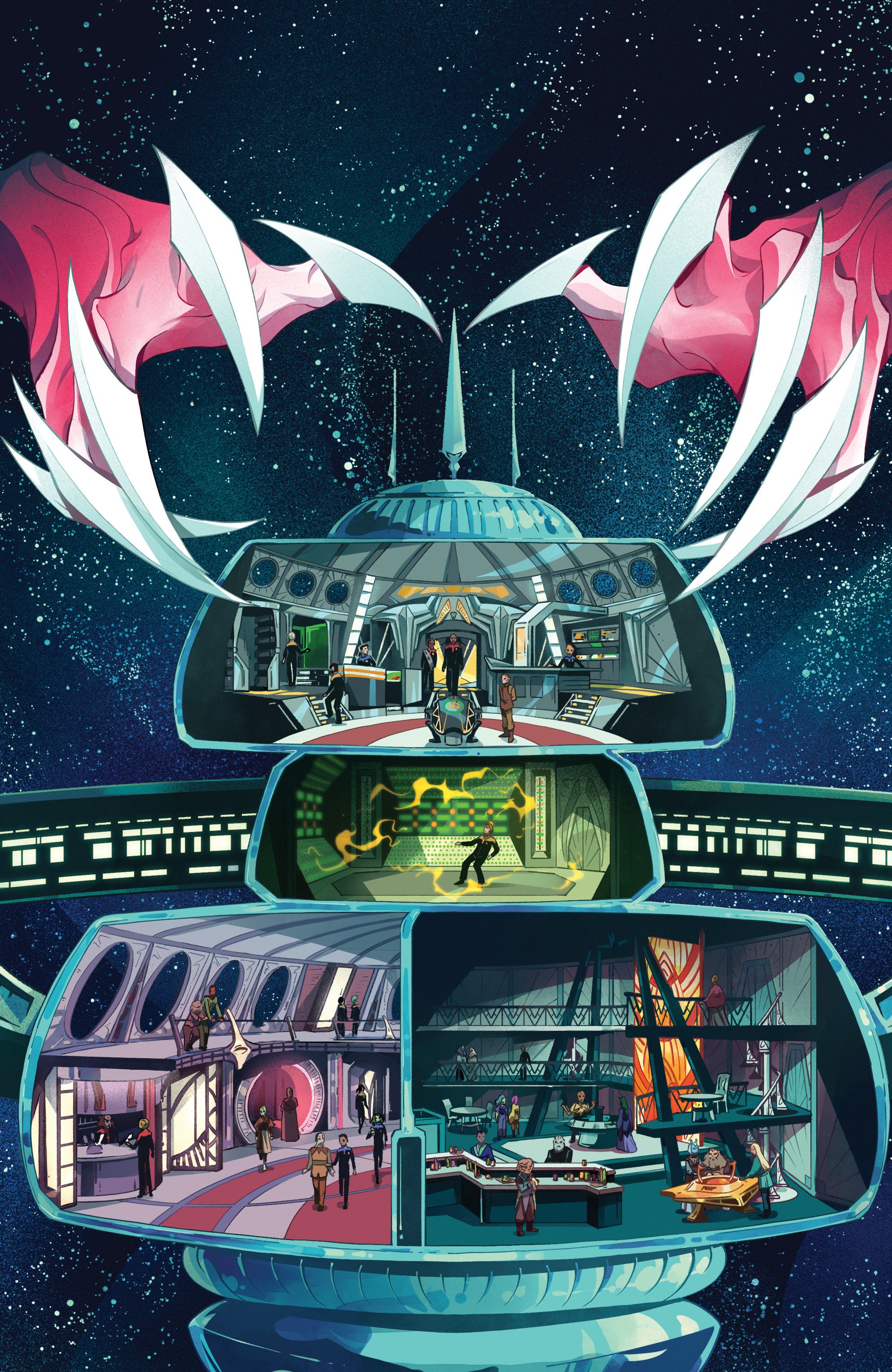 Star Trek: Holo-ween II #4 Variant RI (1:10) (Rosenlund Full Art)