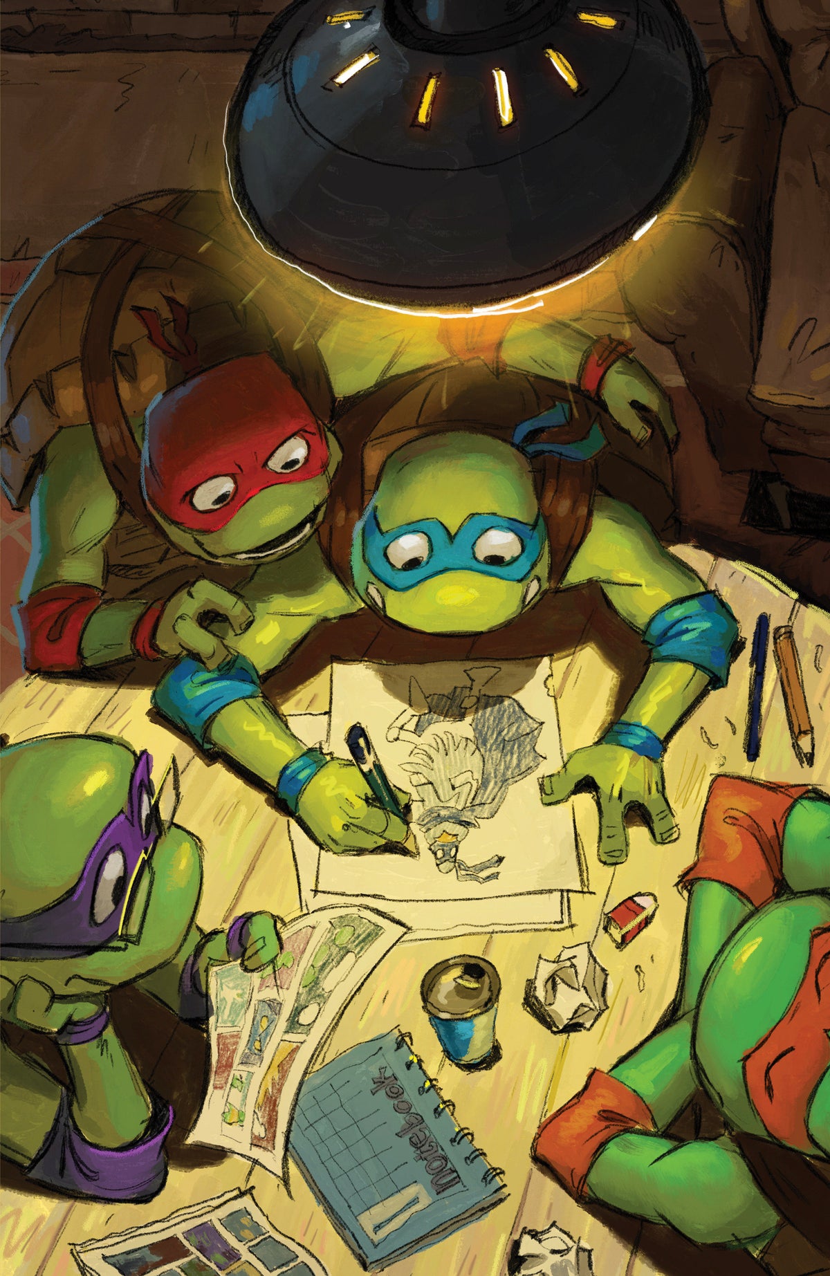 Tales of the Teenage Mutant Ninja Turtles: Coastal Chaos #3 Variant RI (1:10) (Chalky Wong Hobby Set Full Art)
