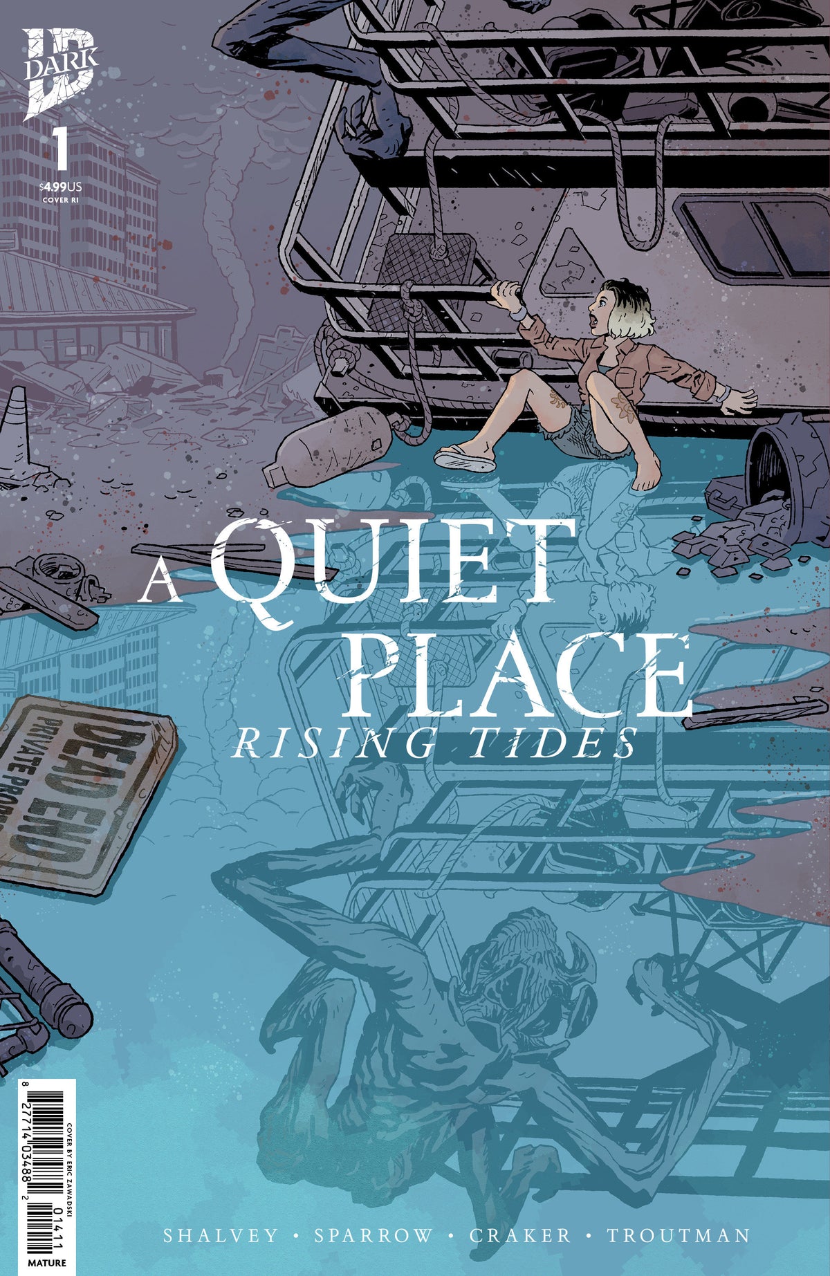 A Quiet Place: Rising Tides #1 Variant RI (1:10) (Zawadzki)