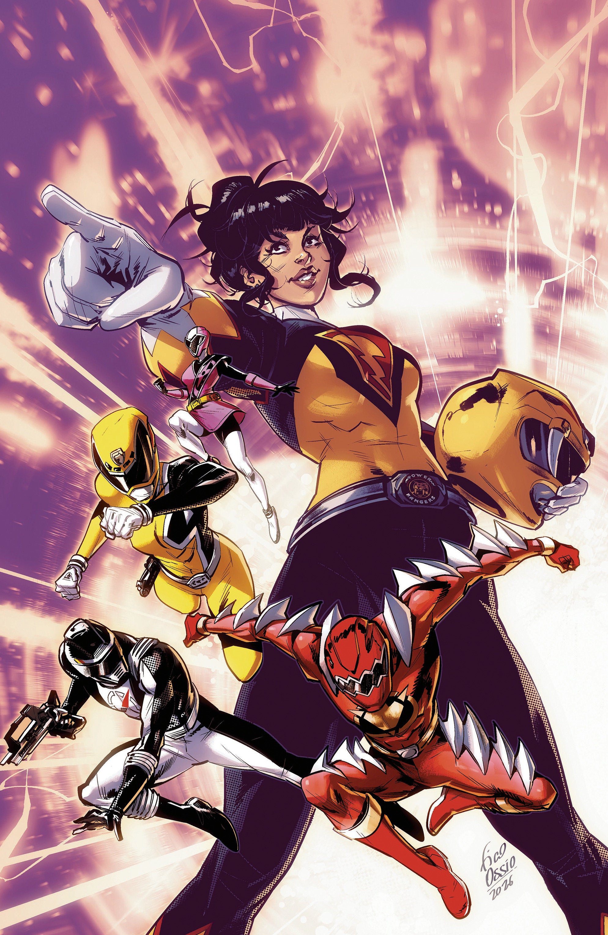 Power Rangers Unlimited #3 F 1:20 INCV Variant (Full Art, Ossio)