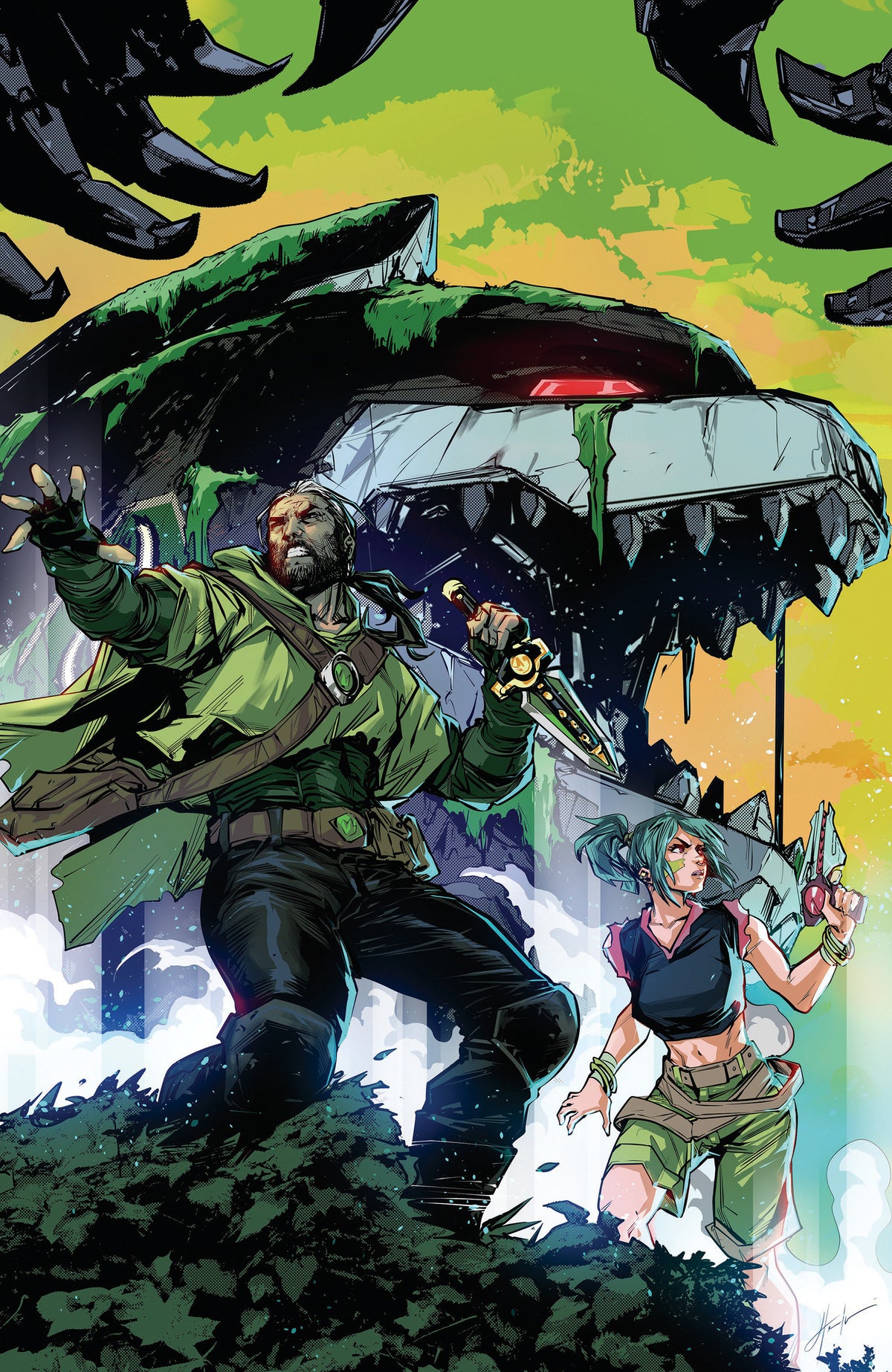 Power Rangers Green #3 G 1:25 INCV Variant (Full Art, TBA)