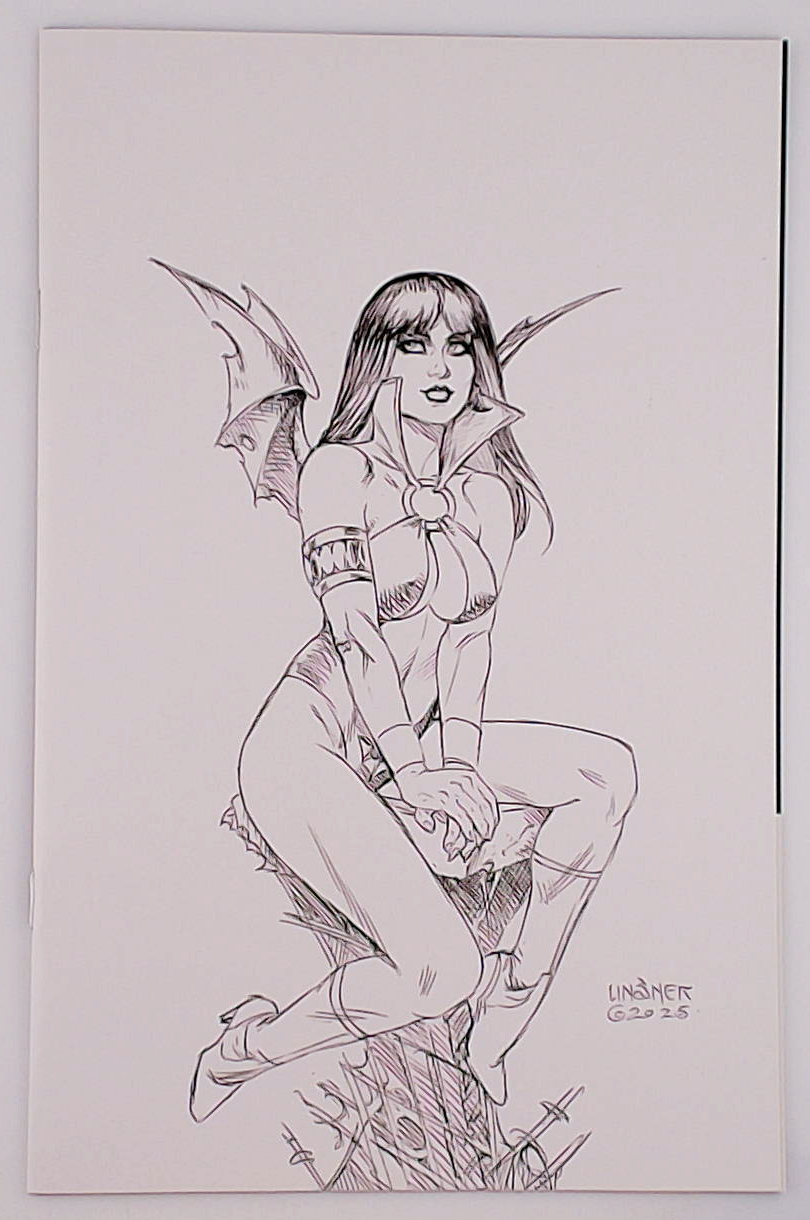 Vampirella v.08 #1BL Joseph Michael Linsner B&W