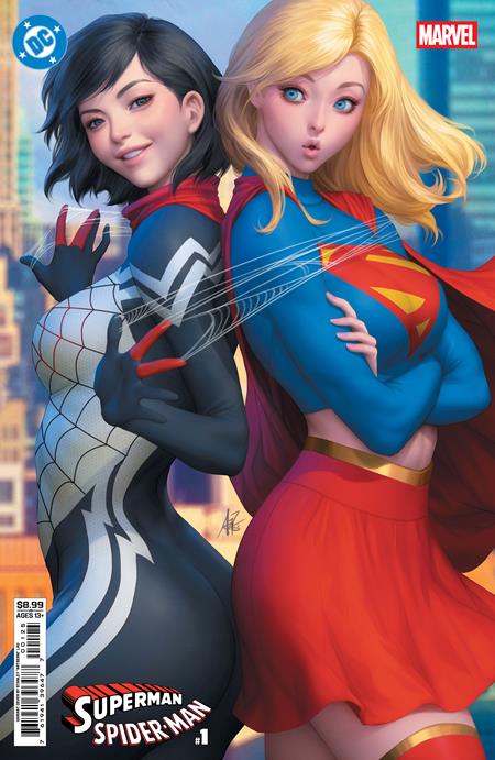 DC / Marvel: Superman / Spider-Man #1M Artgerm Variant
