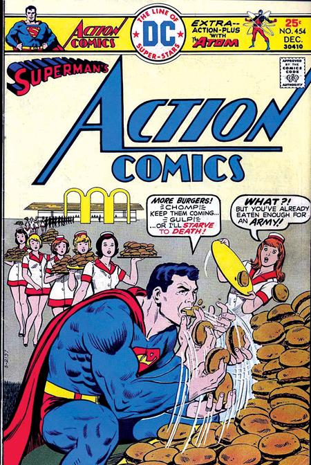 ACTION COMICS #454 FACSIMILE EDITION CVR A BOB OKSNER