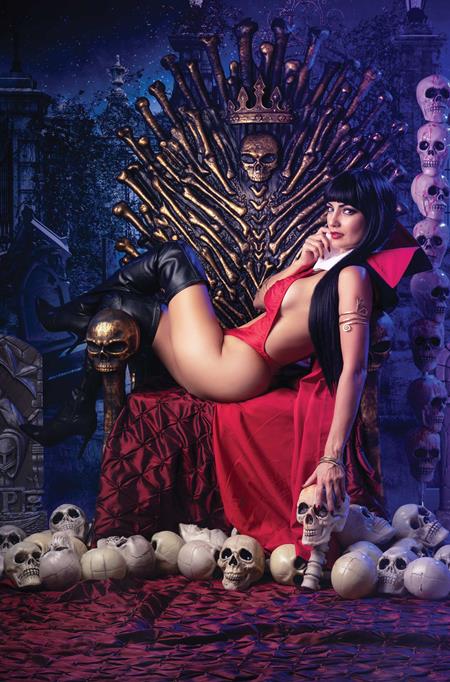 GIANT SIZED SAVAGE TALES (ONE SHOT) CVR H INC 1:10 IVY COSPLAY VAMPIRELLA VIRGIN VAR