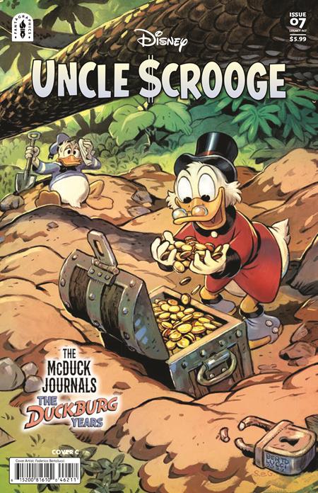 UNCLE SCROOGE LEGACY #467 THE MCDUCK JOURNALS THE DUCKBURG YEARS  CVR C INC 1:10 ULRICH SCHROEDER WRAPAROUND VAR