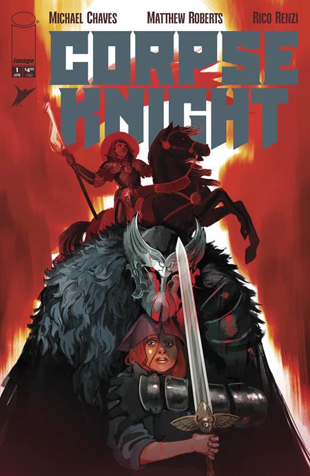 CORPSE KNIGHT #1 (OF 6) CVR F INC 1:100 STEPHANIE HANS FOIL VAR