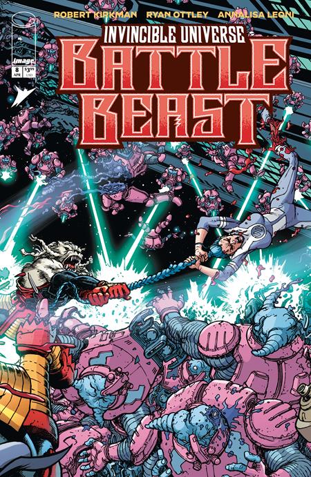 INVINCIBLE UNIVERSE BATTLE BEAST #8 CVR C INC 1:10 CHRIS BURNHAM & BRIAN REBER VAR