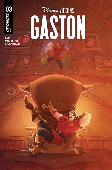 DISNEY VILLAINS GASTON #3 CVR A ALESSANDRO RANALDI