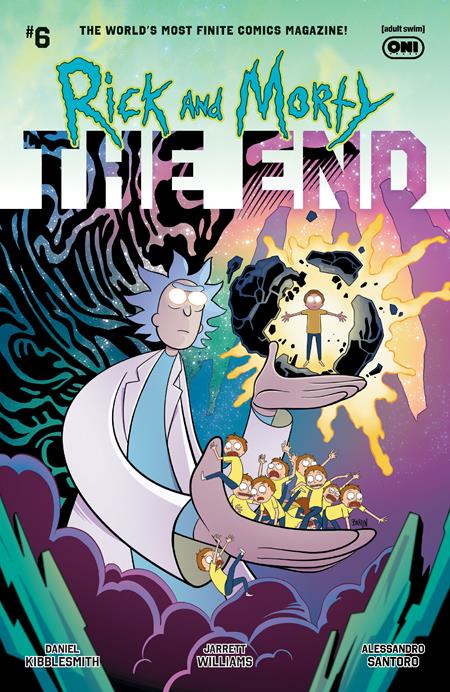 RICK AND MORTY THE END #6 (OF 6) CVR A DAVE BARDIN