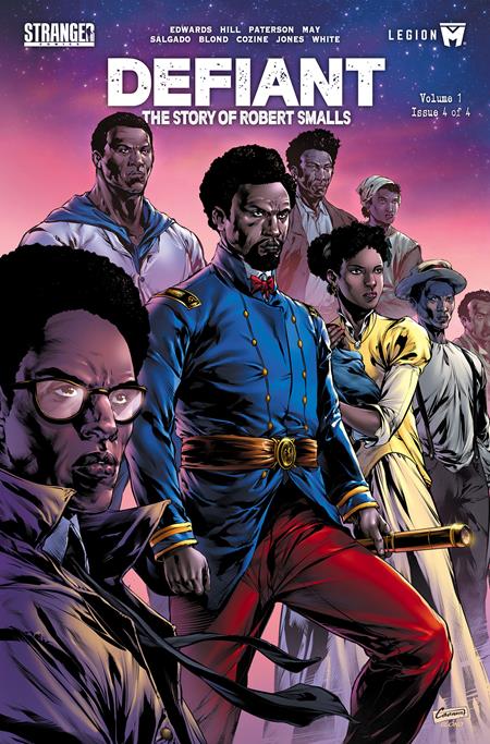 DEFIANT THE STORY OF ROBERT SMALLS #4 (OF 4) CVR A CAANAN WHITE Allocations May Occur
