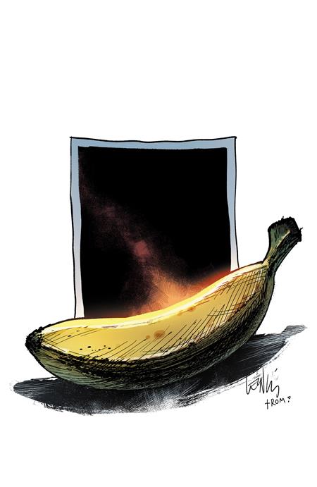 BANANA NUMBER ONE #1 (ONE SHOT) CVR G INC 1:50 BANANA BY LEINIL FRANCIS YU VIRGIN VAR