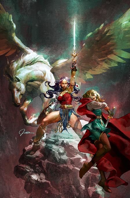 DARK KNIGHTS OF STEEL II #1 (OF 12) CVR D GERALD PAREL CARD STOCK VAR
