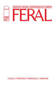 FERAL #25 CVR E BLANK SKETCH VAR (Allocations May Occur)