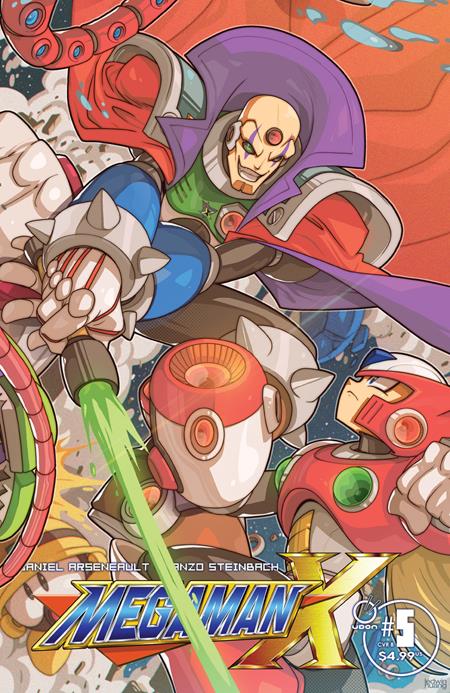 Mega Man X #5B Edwin Huang