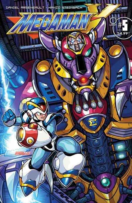 Mega Man X #5C James Raiz