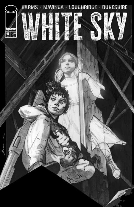 WHITE SKY #6 CVR D ELIZA IVANOVA B&W VAR (MR)