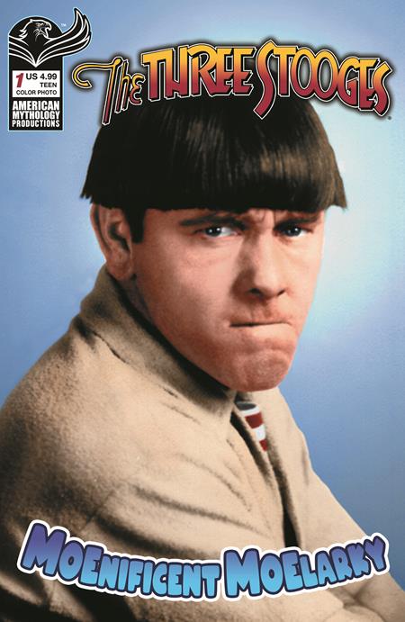 THREE STOOGES MOENIFICENT MOELARKY #1 CVR B COLOR PHOTO VAR