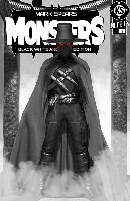 Mark Spears Monsters: Black, White & Dead #1D Mark Spears