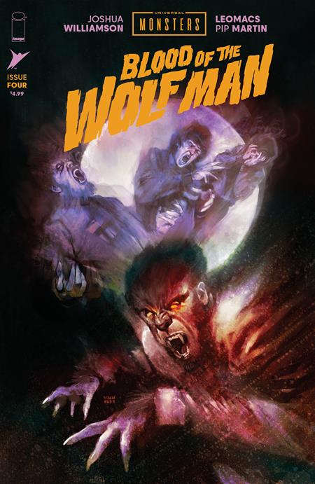 UNIVERSAL MONSTERS BLOOD OF THE WOLF MAN #4 (OF 4) CVR F INC 1:75 MARTIN SIMMONDS VAR