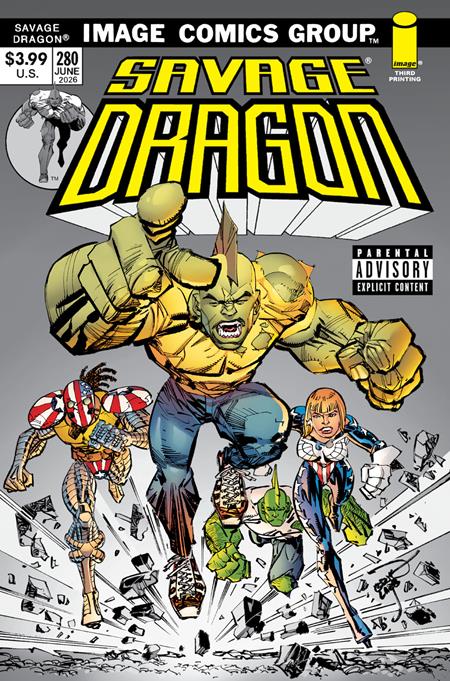Savage Dragon v.02 #280E 3rd Printing