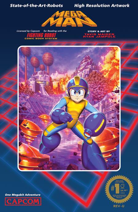 MEGA MAN GEAR MASTERS #1 (OF 5) CVR E INC 1:5 GENZOMAN VAR
