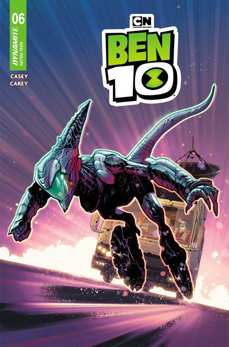 BEN 10 #6 CVR Q ROBERT CAREY FOIL VAR