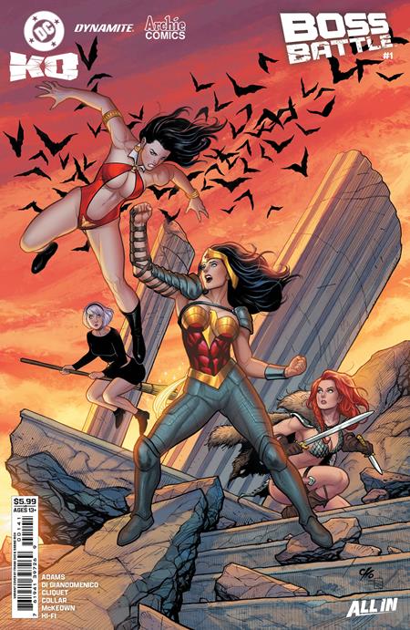 DC K.O.: Boss Battle #1D Frank Cho