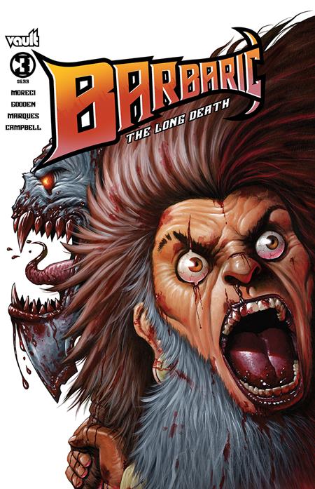 BARBARIC THE LONG DEATH #3 (OF 3) CVR C INC 1:10 PETE CARROLL VAR