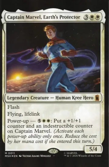 CAPTAIN MARVEL: DARK PAST #3 TBD ARTIST MAGIC: THE GATHERING VARIANT