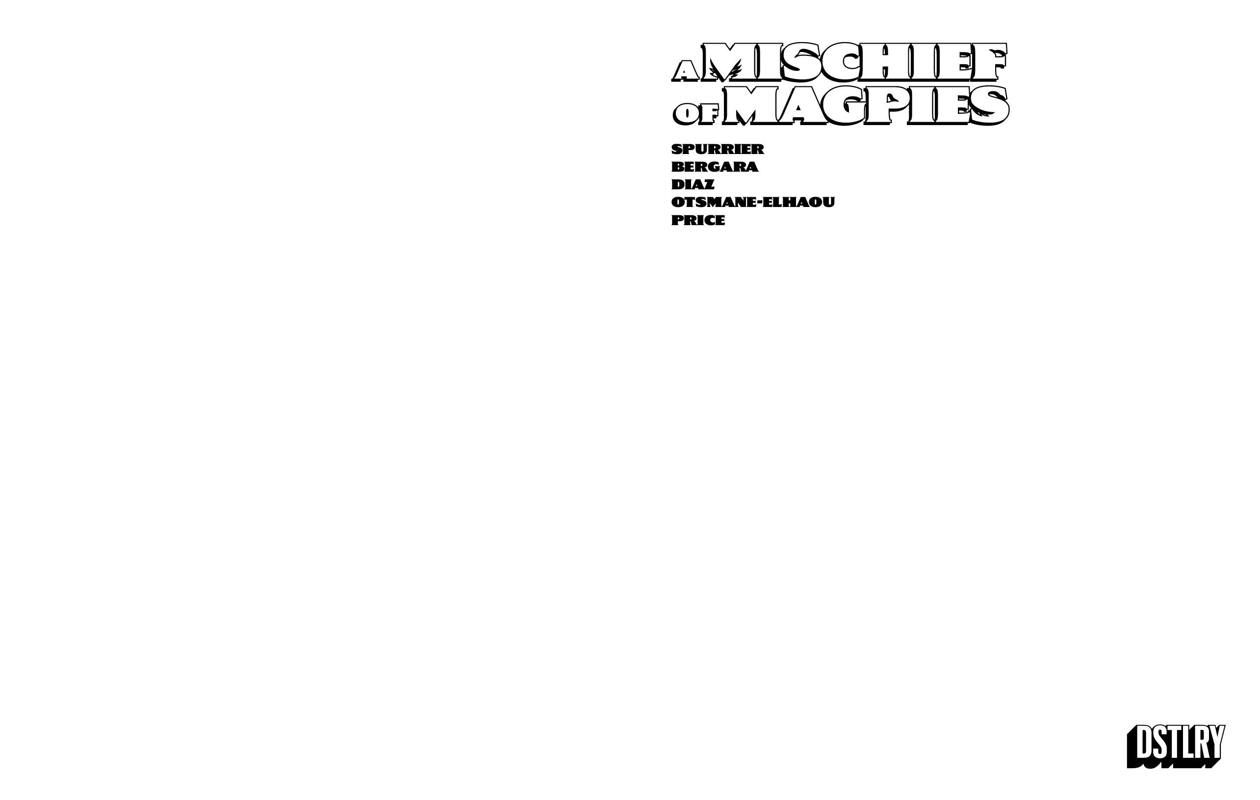 A Mischief of Magpies #1F Blank